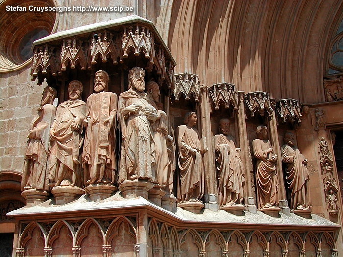 Tarragona - Kathedraal Tarragona is een leuk stadje in Catalonië met Romeinse overblijfselen en een mooie gotische kathedraal. Stefan Cruysberghs